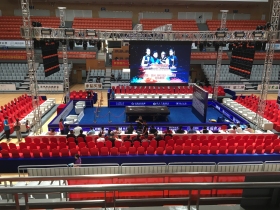 惠州斯诺克大赛活动现场